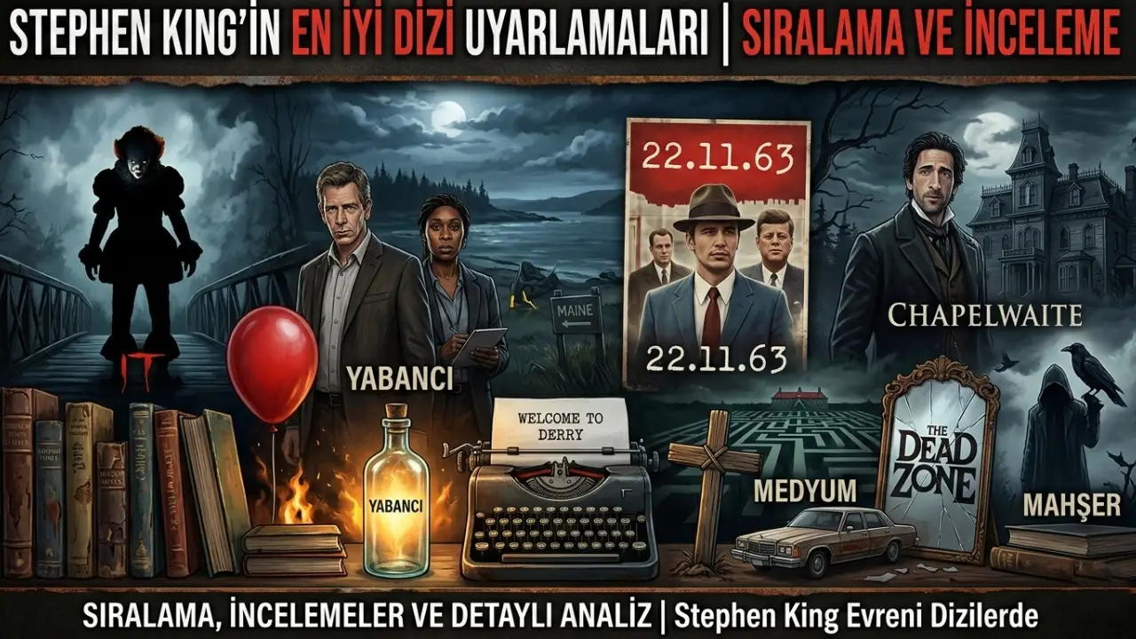 En İyi Stephen King Dizileri: 10 Muhteşem Uyarlama