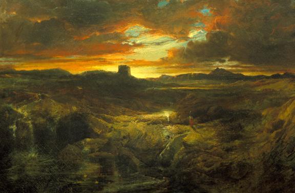 Thomas Moran Childe Roland to the Dark Tower Came 1859